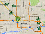 Arizona Dispensaries Map