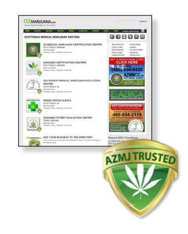 AZmarijuana.com TRUSTED Status
