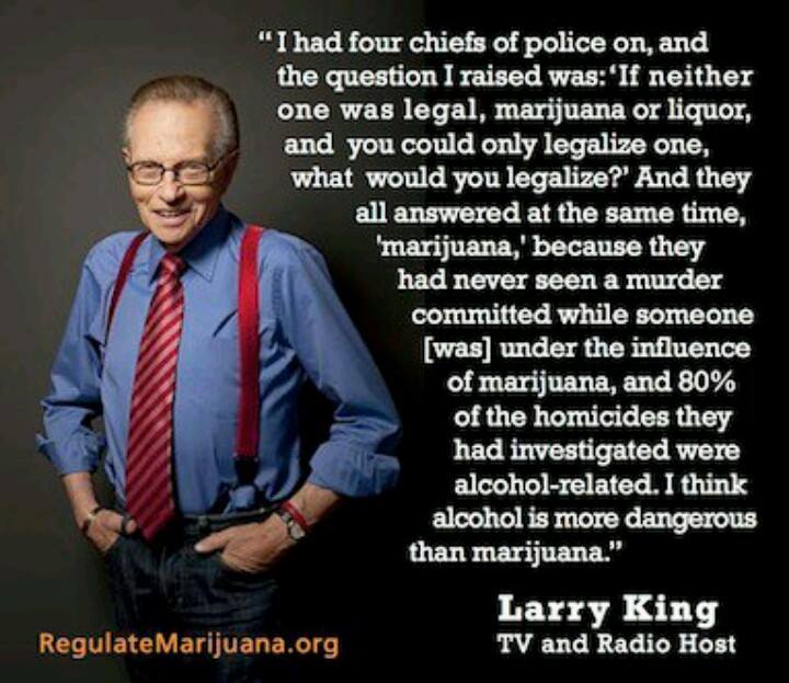 Larry King Marijuana
