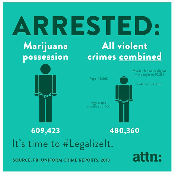 Marijuana Arrests