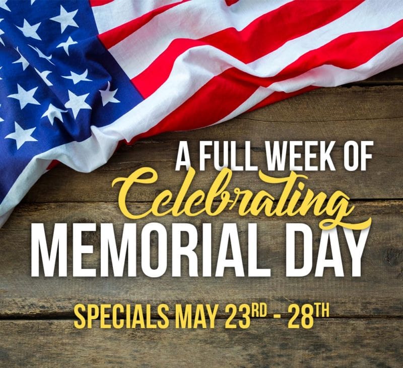 A Full Week of Memorial Deals from May 23 28 Harvest