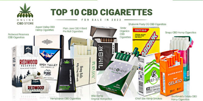 Top 10 CBD Cigarettes For Sale in 2022
