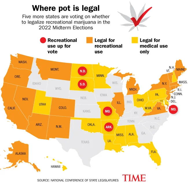 Legalization Map