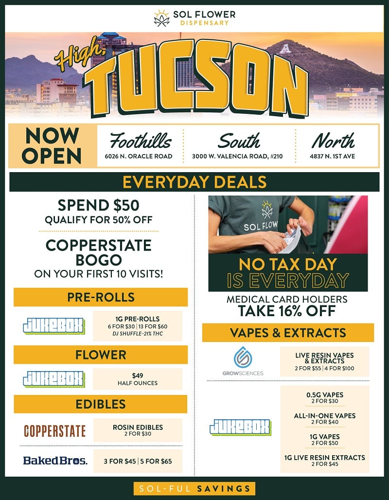 Tucson Now Open