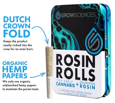 Grow Science Rosin Rolls