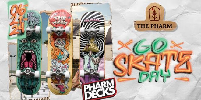 The Pharm Decks: Bridging Cannabis and Skate Culture with a Nostalgic Twist